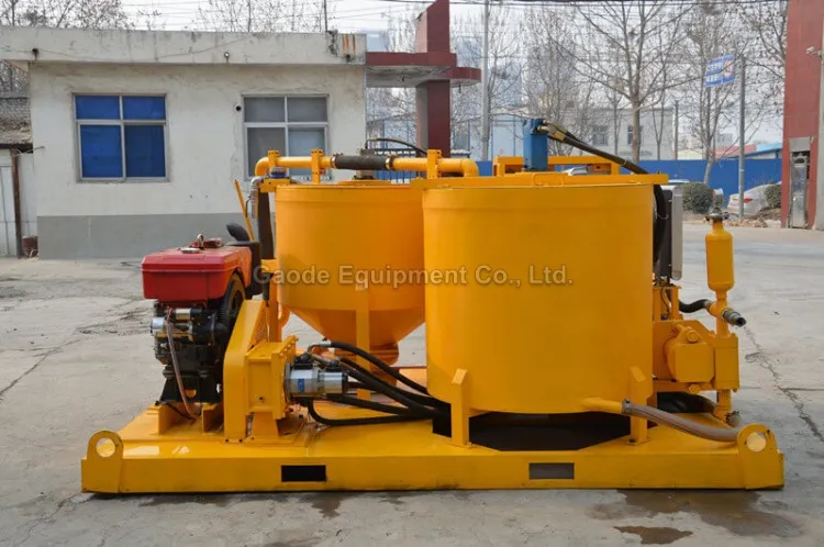 Gaodetec GGP500700100PI-D High Pressure Injection Slurry Grout Mixing Plant for Dam Construction
